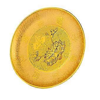 1 st Klassisk Buddhistisk Fruktförvaringsbricka Hållbar Matbricka Offergåva