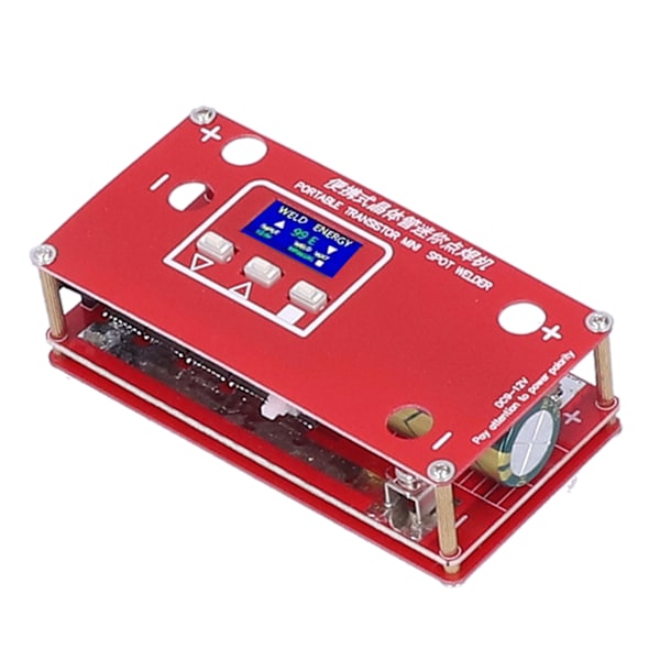 Bærbar Spot Svejsningsmaskine LCD Display Transistor Svejsning Pen Kit til 18650 12V Bilbatteri