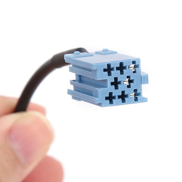 8-nastainen Mini ISO RCA-kaapeliadapteri Bla‑Punkt-CD-vaihtajan auton stereolinjalle