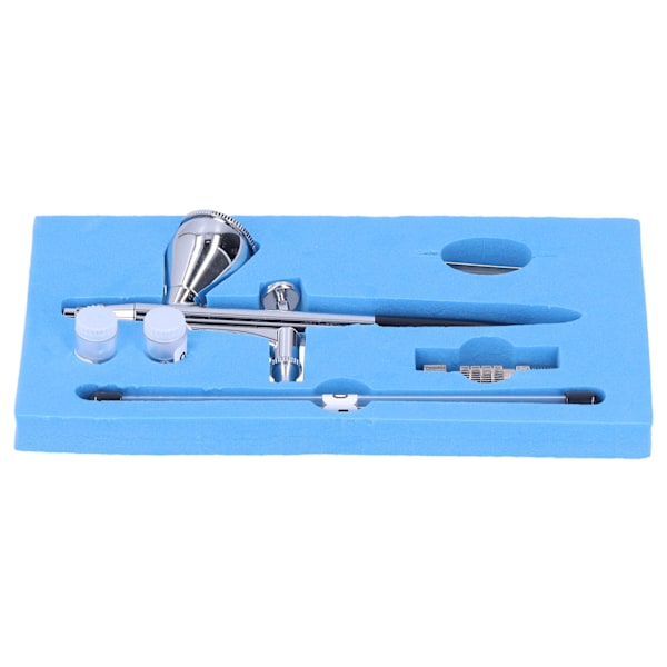 G1/8 Airbrush Set Målarfärg Konstverktyg DIY Sprayfärg Modell 0.2mm 0.3mm 0.5mm Kaliber Svart