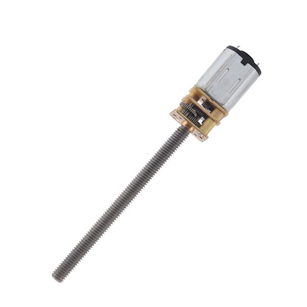 N20 Vaihde Moottori Johtava Ruuvi Nopeuden Vähentävä Moottori M4x55mm 12V Kuularuuvi Tarvike (300RPM)