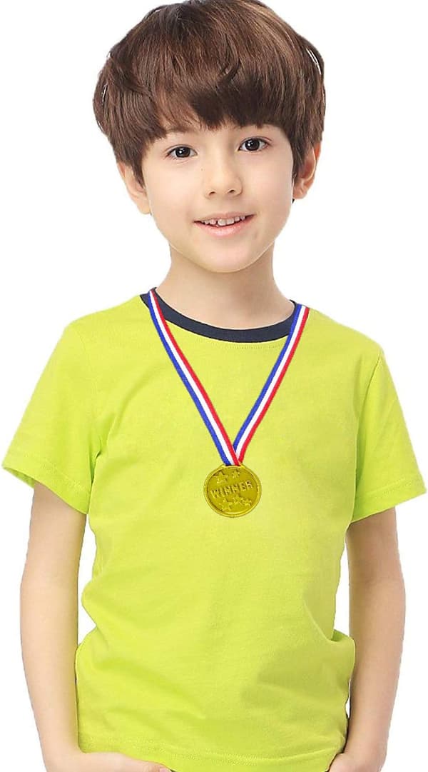 10 VM-medaljer, fodbold-VM-tema festdekorationer