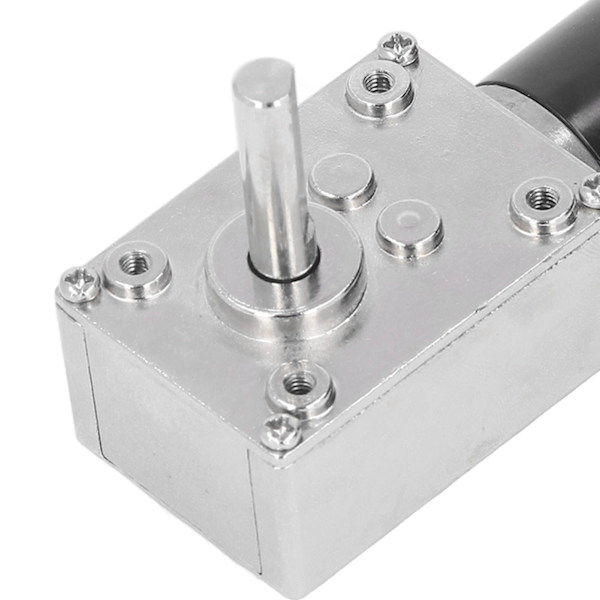 DC-vaihdemoottori Pieni 18W Suuri Vääntömomentti Käännettävä Turbiini Madalletun Nopeuden Moottori Itselukituvalla DC12V 0‑10RPM Minuutissa