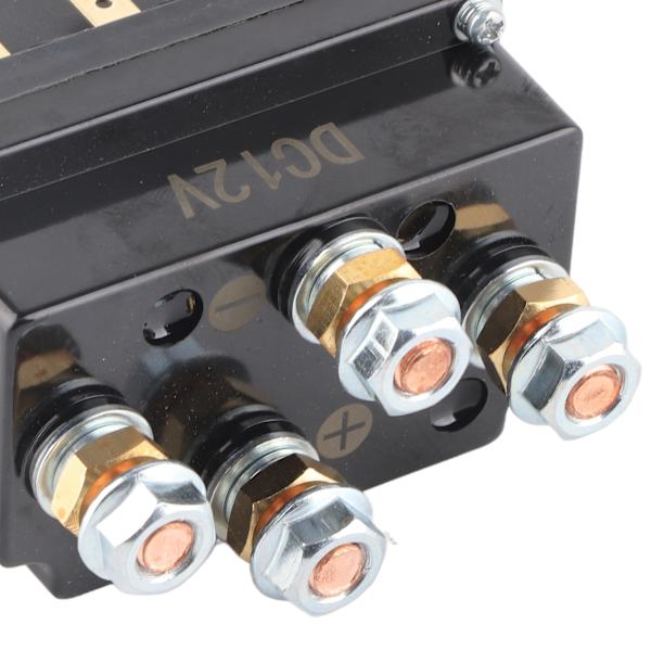 Vinschsolenoidreläkontaktstyrningsbrytare 12V 500A Passar för ATV UTV 8000lb‑12000lb vinschar