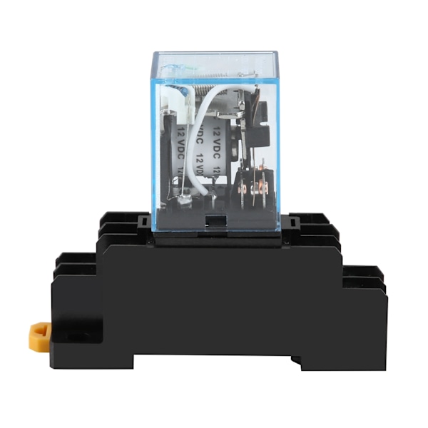 12V DC kela-tehorele LY2NJ DPDT 8-nastainen HH62P pistoliittimellä
