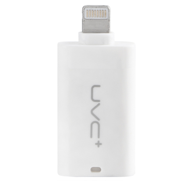 Bærbar USB Mobiltelefon UV-lampe Mini UVC Rengjøringslys for Hjem Lekevarer Hotell Reise Hvit
