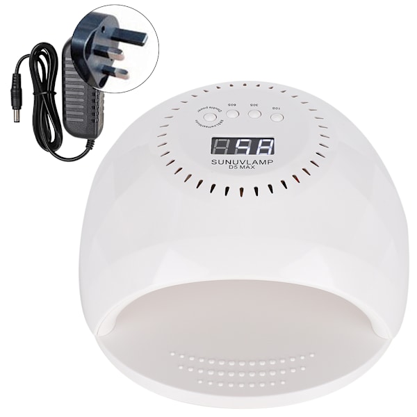120W Neglekunst Lampe Tørrer Hurtig Tørring Gel Polish Hærdende UV/LED Lys Manicure Værktøj UK Stik 110~240V