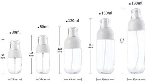 Tom glas sprayflaske Tom glas sprayflaske 180ML Tom gennemsigtig