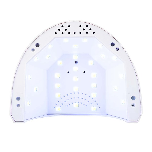 48W LED Nagellampa Gellackstorkare Snabb Torkande Nagelkonstmaskin 100-240V (EU-kontakt)