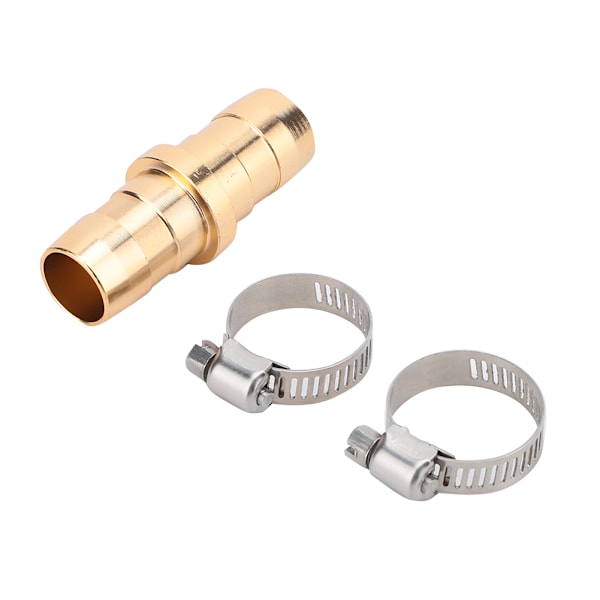 3/4\" Slange Hurtigkobling Vannrør Adapter med To Slangeklemmer for Hjemmehage