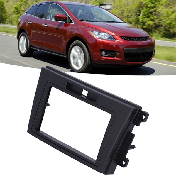 2Din Bilstereo Radio Fascia CD Dashbord Rammeutskifting for Mazda CX‑7 2006‑2012