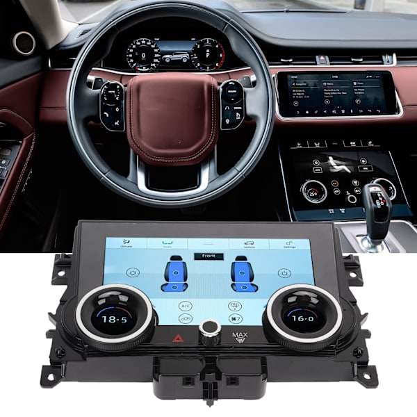 7 tum Bils AC Pekskärm Pekskontroll LCD HD DC 9 till 16V Ersättning för Land Rover Range Rover Evoque L538