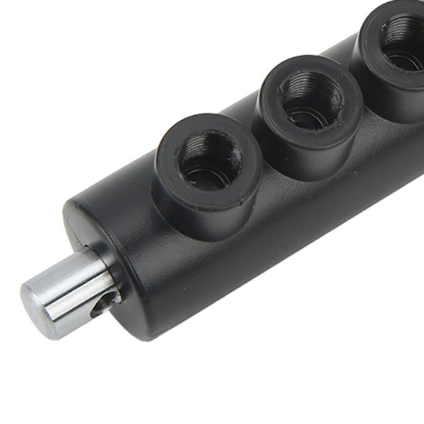 Dækbyttemaskine Fodpedal Pneumatisk Ventil 5-vejs Aluminium Legering 8mm Gevindstålstang Reparationsudstyr