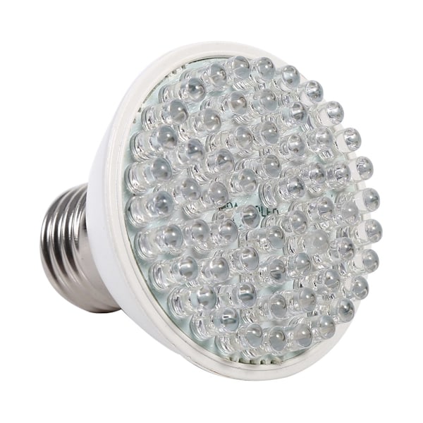 Ny E27 110V 60 st LED Växtlampa Inomhus Trädgård Hydroponisk Ljuslampa (110V 60LED)