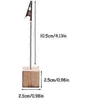 Memoklips Holder Stand, Memoholder Seddelholder Postkort Holder