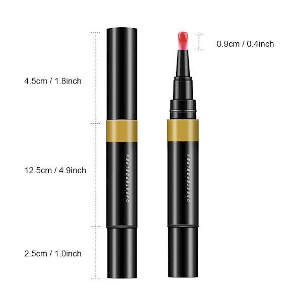 5ML 3-in-1 Kynsilakkakynä Gel Polish Pitkäkestoinen Kynsien Kylvetykseen Sopiva Geelimanikyyri Työkalu 023#