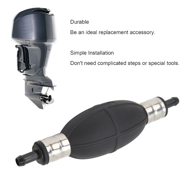 Båtmotor Bränslepump Primerlampa 6Y2‑24360‑52 5/16 Tum 8mm Gummi Bränslepumpöverföring För Utombordsmotor
