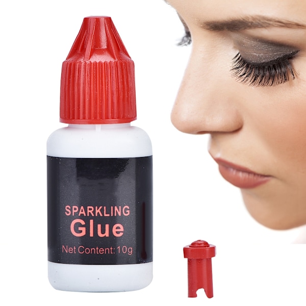10g Eyelash Extension Lim - Snabb Torkande Lim för Fästning av Fransar - Övningsverktyg för Fransförlängning