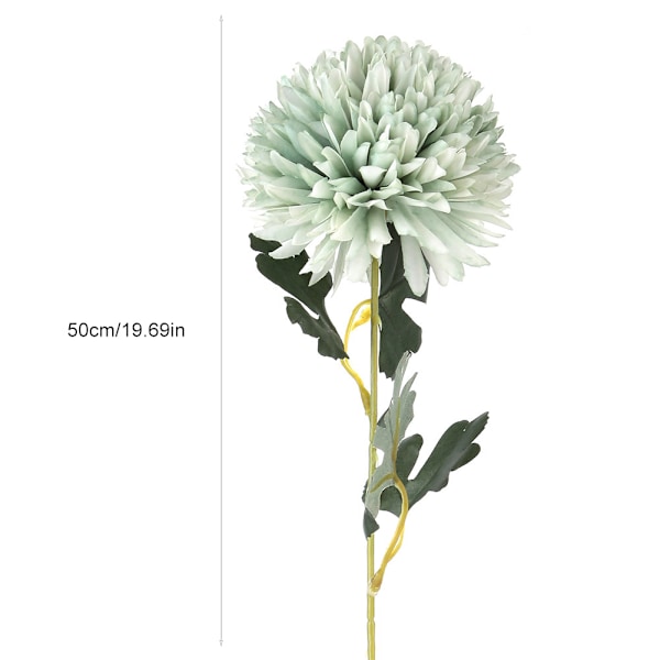 Kunstig Simuleret Blomst Bouquet Hjem Kommerciel Fest Dekoration (Grågrøn)