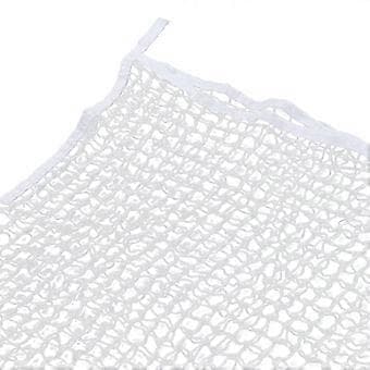 Hönätspåse PE Vävd Rep Mesh Hålpåse Hästar Långsamutfodring Foderförvaringspåse Vit 120x90cm / 47.2x35.4in