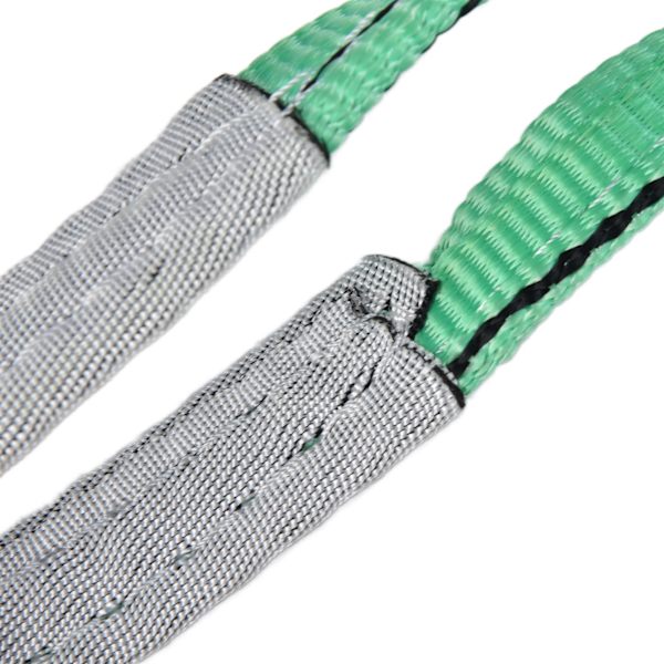 2T Flade Løfteslynger Højstyrke Polyester Kranløft Webbing Remme Rigging Tilbehør 3 Meter