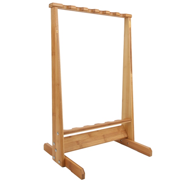 Multifunktionell fiskespöhållare 6 Positioner Hushållsfiskespö Display Rack Organizer