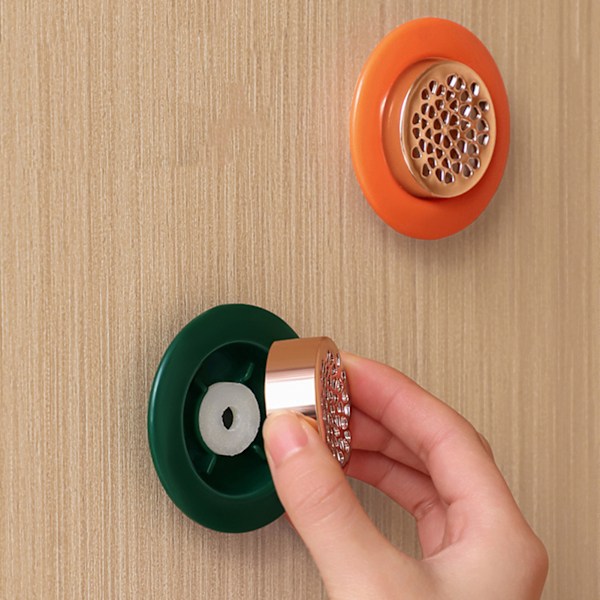 Solid Luftfräschare, Modern Design Aromaterapi Deodoranter, Enkel Installation Ingen Borrning Grön Diffuser För Badrum Skoskåp Långvarig