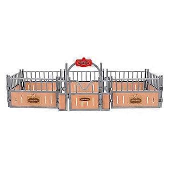 Legetøjshegn til bondegård Hest Hegn Model DIY Scene Sandbord Layout Prop Simulationsscene Prop