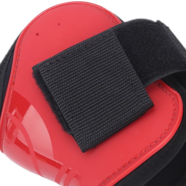 Häst Senor Boots Hästridning Fetlock Skydd PU Skal Häst Senor Skydd Boot Röd Bakre M