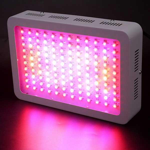 AC220-240V Fuld Spektrum 100 LED Plantevækstlys Hydroponics Vegs Blomstringspanel Lampe