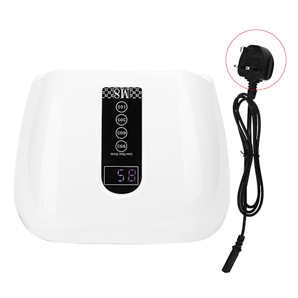 96w Smertefri Neglekunst LED Lampe Tørrer Gel Polish Hærdende UV/LED Lys Manicure Værktøj UK Stik 110-240V