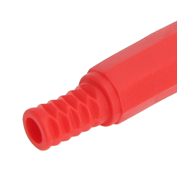 10 stk J.10023 4mm Bananeplugg Profesjonell Messing 4mm Hann Bananeplugg for Sikkerhetstilbehør Rød
