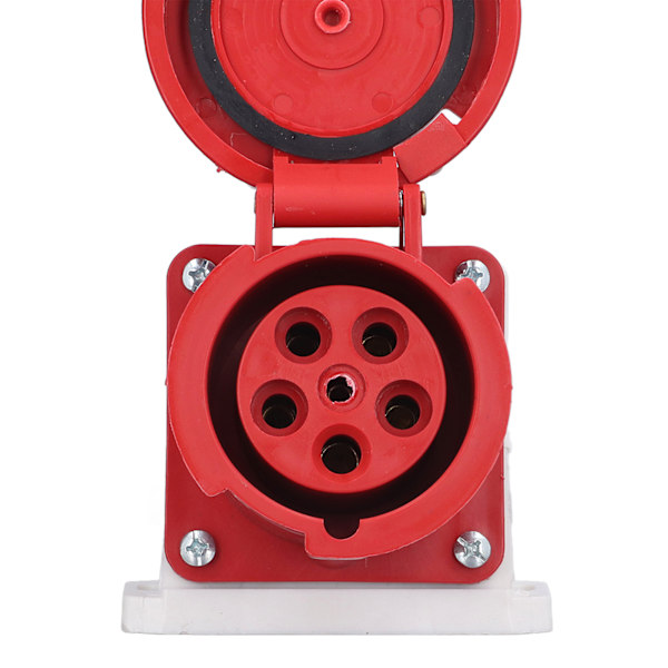 Industriel Stikkontakt IP67 Vandtæt Aviation Connector 5 PIN 63A 220‑415V til Fabrik
