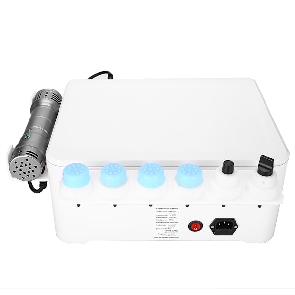 Ekstrakorporal Shockwave Terapi ED Smertlindrende Behandling Massager Maskine (Tungsten Guld) EU Stik 110-220V