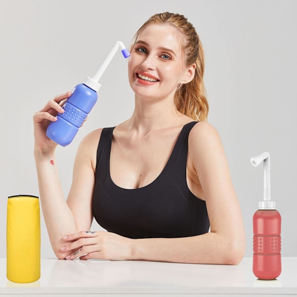 Perineal Rengöring Essentiell, Miljövänlig Portabel Peri-flaska för Återhämtning Efter Förlossning, Hygienvård 450ml Ergonomisk Design Läcksäker Resebidé