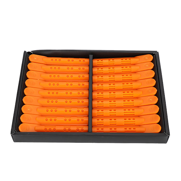 18 stk Professionelle Permanent-Hårruller Hjem DIY Bølgede Krøllede Hårkrøller Stylingværktøj Orange