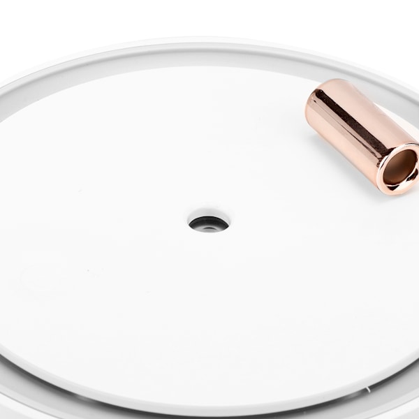 Luftfukter med 7 fargede LED-lys, USB-lading, for hjem, kontor og skrivebord, hvit