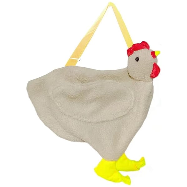 Kyllingveske Kyllingveske Fluffy Hen Crossbody Bag Plysj