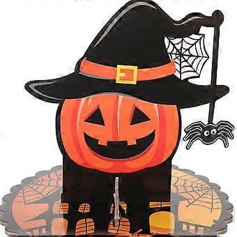 Halloween Party Cupcake Stativ Gresskar Dessert Cupcake Stativ Snacks Display Rack