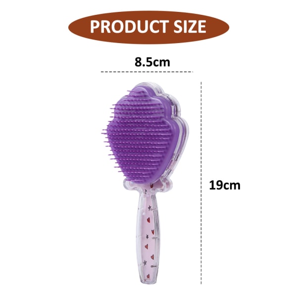 Hair Brush, Plastic Detangler Hair Brush Wet Dry Hair Brush for