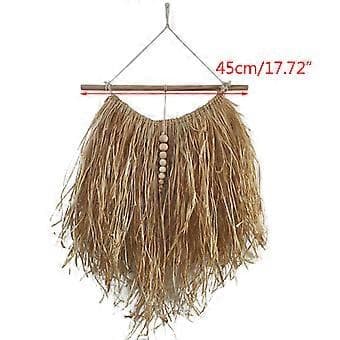 Nordiska Handvävda Raffia Hängande Dekorationer Väggprydnad Vardagsrum Sovrum