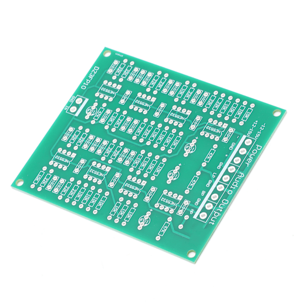 Forforstærkermodul DIY Kit 3-kanals Udgang NE5532 Op Amp Dobbelt DC9-15V -24dB Okt