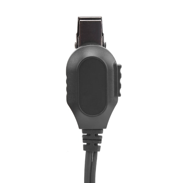145cm/57in Walkie Talkie Headset Øretelefon Sort Elektronisk Tilbehør til Kenwood TK / TH Serie