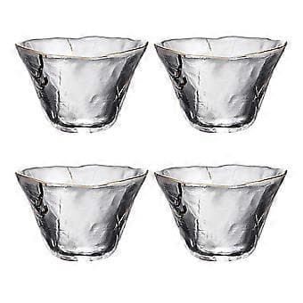 4 st Japansk Sake Koppar Drickskoppar Te Koppar Universella Glas Koppar