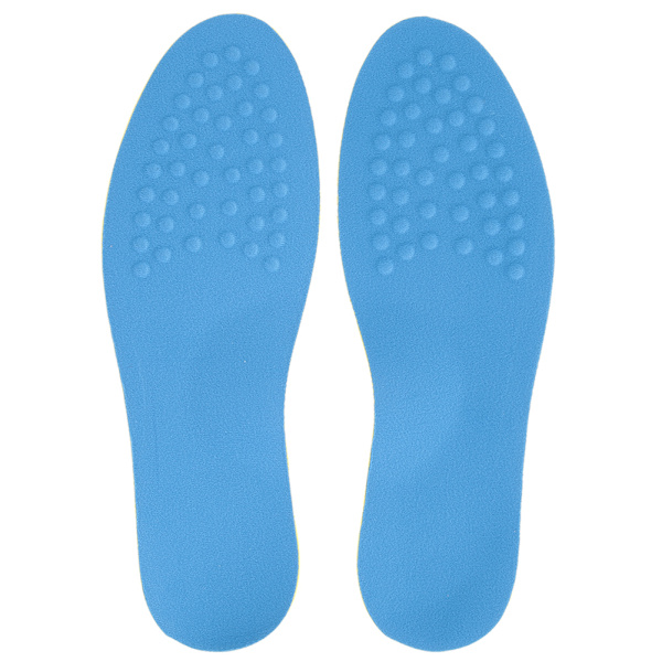 Ortopediset pohjalliset X/O-muotoiset jalkakorreoivat litteiden jalkojen kaari tukevat jalkamassagerit Sininen XS 22,5 cm (32-34)