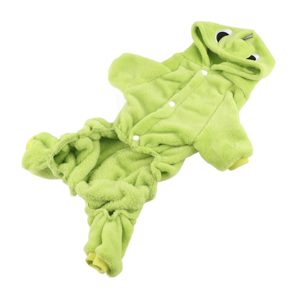 Coral Fleece -lemmikkieläinten dinosaurusten asu, söpö ja hauska kissoille ja koirille, talvitakki, lämpimät vaatteet, XL