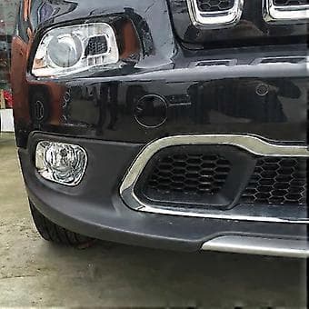 For Jeep Cherokee 2014-2018 ABS Krom Front Tåkelys Lampe Deksel Trim Tåkelysramme Dekor Fr