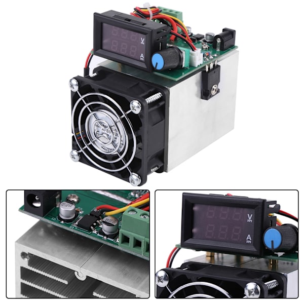 Elektronisk Last 0-10A 100W DC 12V Urladdningsbatterikapacitetstestare Testmodul