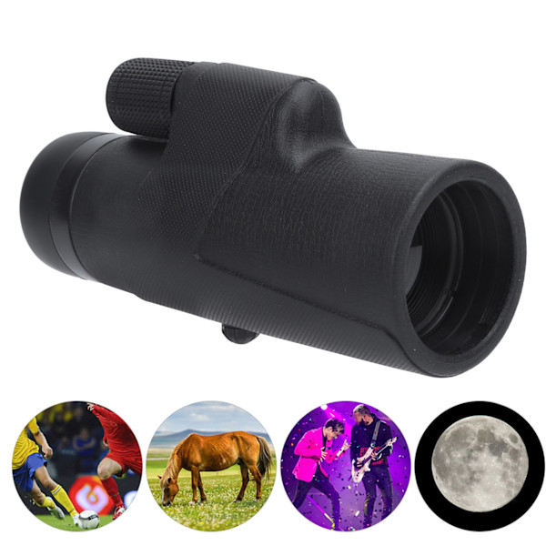 10x42 Monokular med BK7 Prisma til Fuglekiggeri Spotting Scope til Jagt Vandreture Camping