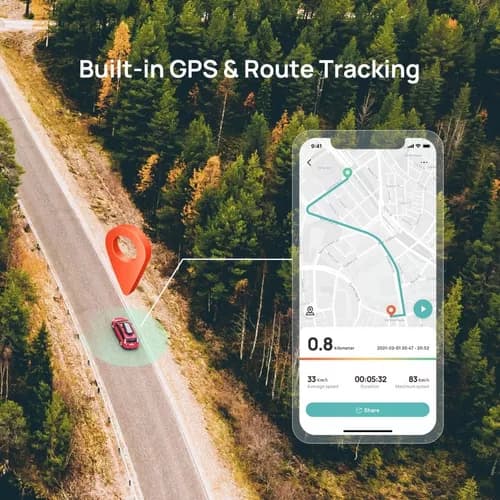 Bilkamera DVR-system, G-sensor kollisjonsdeteksjon med loop-opptak, Smart kjøreopptaker med nattsyn og WiFi-synkronisering, skjult
